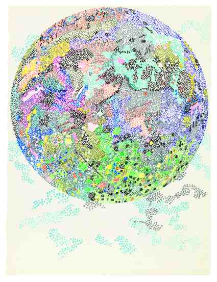 Graves_Untitled 127 (Drawing of the Moon)_15092_PMS021